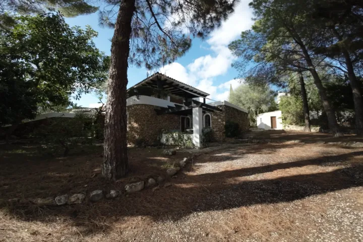 Vista aérea de la finca de Bon Viure en el centro de Mallorca